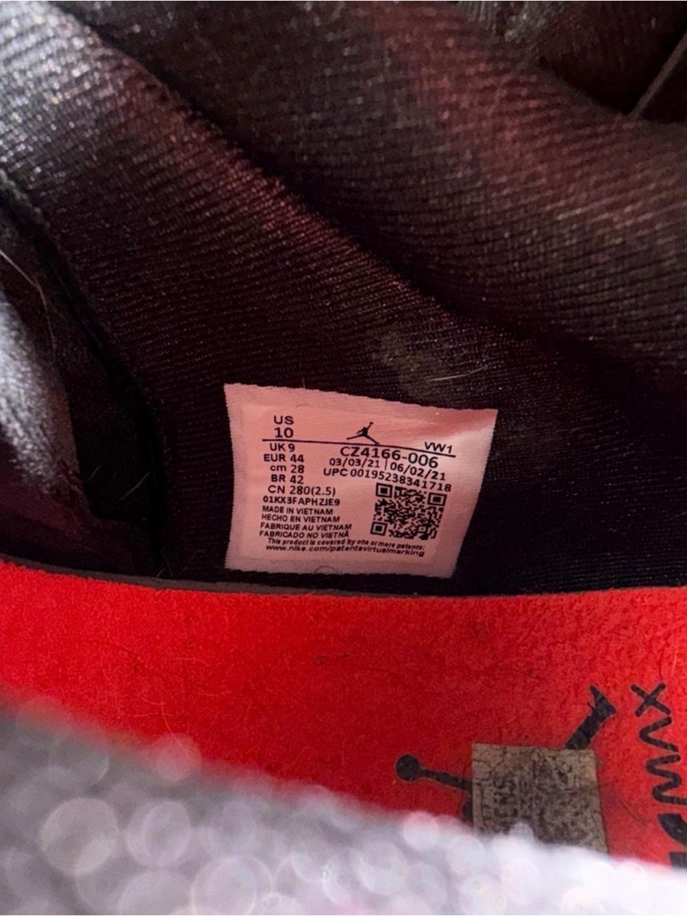 Size 10 - Air Jordan Point Lane Infrared - Picture 5 of 7